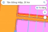 Đất Dĩ An 2 Mặt Tiền 8m Ngang, 152m2, Đường 10m, Tân Đông Hiệp, Giá 6 Tỷ